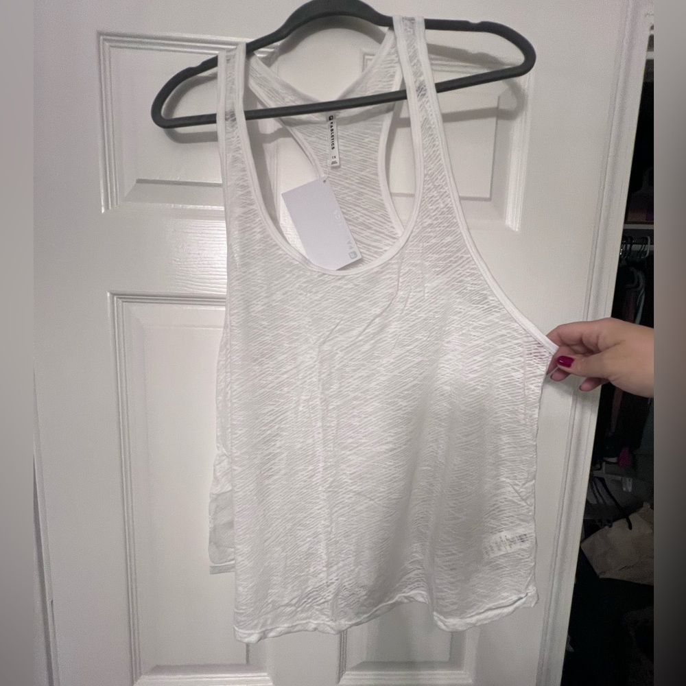 Fabletics Classic White Tank